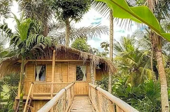Tiny Eco Bamboo Ubud Parque de Campismo