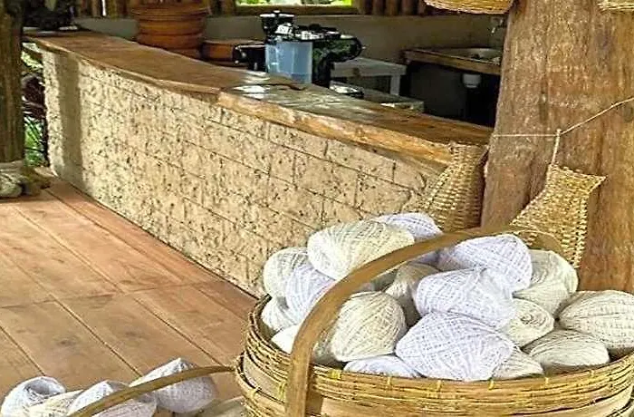 キャンプ場 Tiny Eco Bamboo Ubud