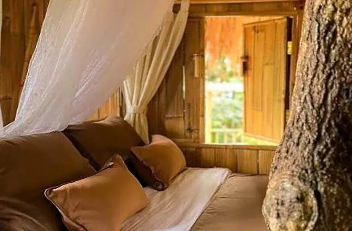 Tiny Eco Bamboo Ubud キャンプ場 *