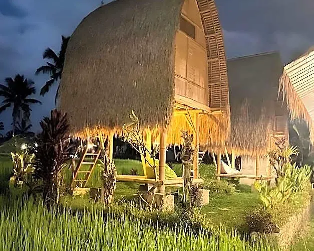 キャンプ場 Tiny Eco Bamboo Ubud *